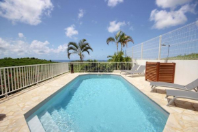 Villa Carib Turquoise : 4 ch, grande piscine, vue sur Sainte-Lucie, Rivière-Salée